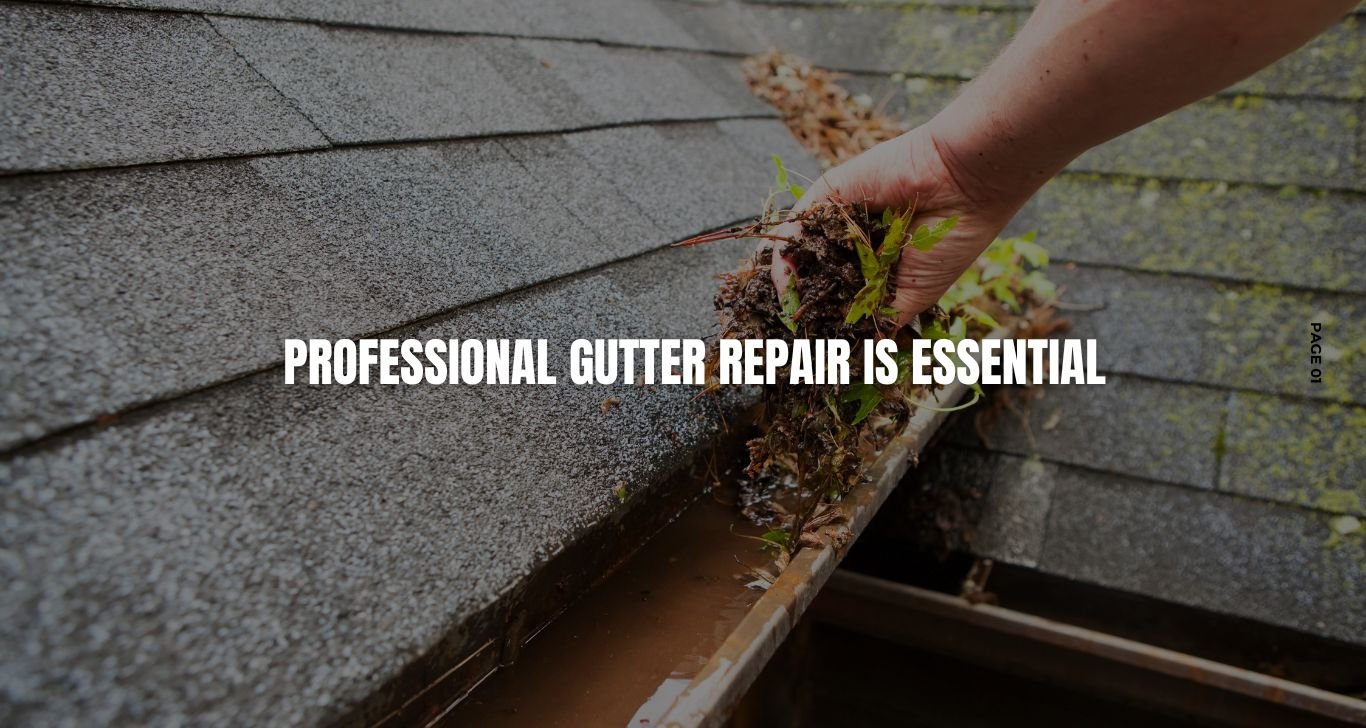 professional gutter repair is essential